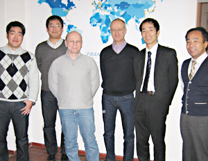 Visit from japanese partners for project meeting